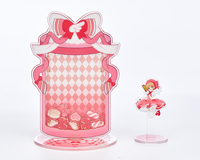 Cardcaptor Sakura: Clear Card - Sakura Pink Dress Acrylic Stand (Ver. A) image number 2